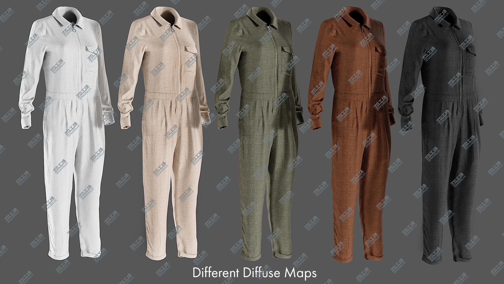 images/goods_img/202104093/Women's Overalls with Sneakers 4 3D model/2.jpg